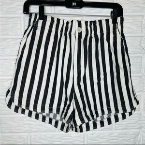 THREAD & SUPPLY NWT Hang Loose Striped Pull On Shorts Size S